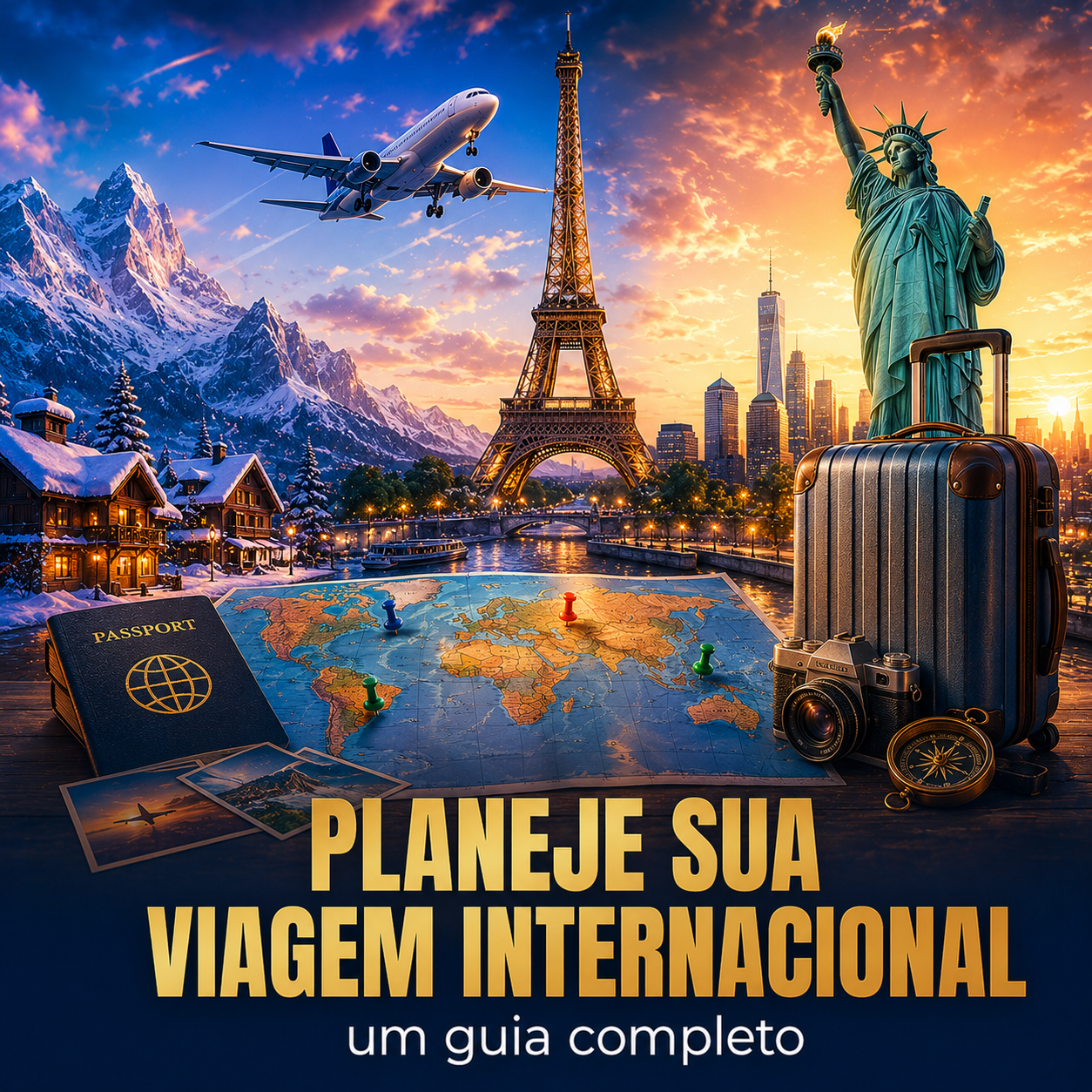 Planeje sua Viagem Internacional